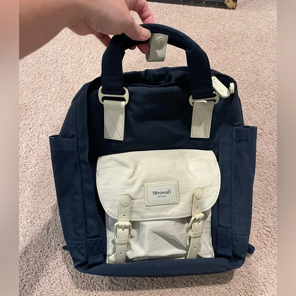 HIMAWARI School Vintage College Travel Bag/ Backpack 14in Laptop Bag